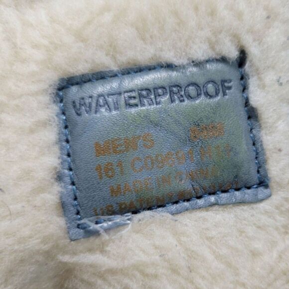 Cole Haan Shoes Size 8.5 Cole Haan Air Rhone Quilted Navy Plaid Waterproof Boots - Picture 10 of 12